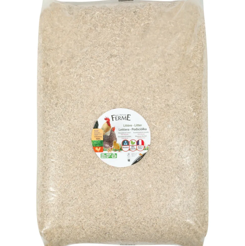 ANIMALLPARADISE - Litière chambiose 100 litres pour poule , poussin animaux de basse cour