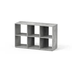 AQUATLANTIS - Meuble pour aquarium Splendid Standard bois béton - 39,8x120,4x73 cm