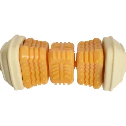 BOBBY - Jouet pour chien : pont, coloris jaune H.11cm
