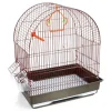 Cage Jojo en métal et plastique : Longueur 43 cm