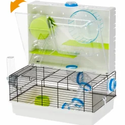 Cage modulable hamsters souris ferplast olimpia aire de jeux équipée