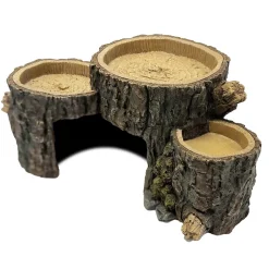 Décoration pour reptiles Repto Triple Trunk, trio de toncs taille L