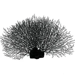 DOWNYPAWS - Décoration en corail en silicone pour aquarium, arbre de corail noir