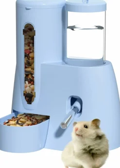 DOWNYPAWS - Distributeur d'eau - automatique sans goutte avec matériaux sûrs pour petits animaux