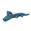 DOWNYPAWS - Jouets pour chiens en forme de crocodile, d'âne, de mouton, de renard, de lapin, d'éléphant, de cochon