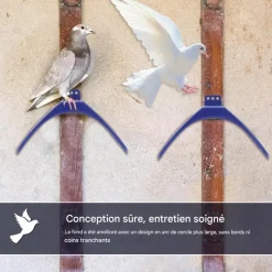 DOWNYPAWS - Lot de 20 supports pour pigeons