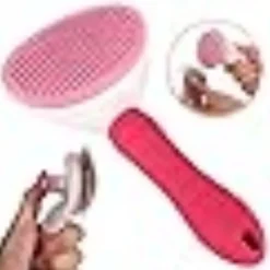 DTOPBUYAGE - Brosse pour chat et chien rose