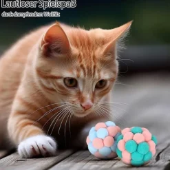 DTOPBUYAGE - 6 pcs balle interactive pour chat