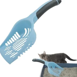 DTOPBUYAGE - Pelle litière portable pour chats et chiens