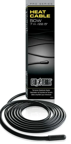 EXO TERRA - Câble chauffant reptiles et amphibiens 50 w