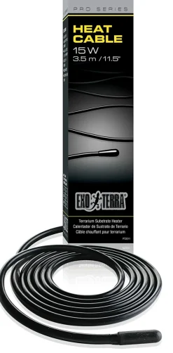 EXO TERRA - Câble chauffant reptiles et amphibiens 15 w