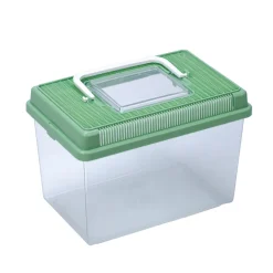 Ferplast aquarium en plastique pour poissons geo medium bac 2,5 l conteneur pour petits animaux, aquarium, terrarium, insectes,