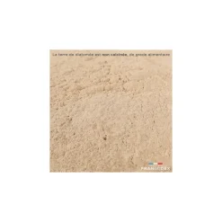 FRANCODEX - Terre de diatomée 450 g, asséchante, absorbante pour poulaillers, clapiers,