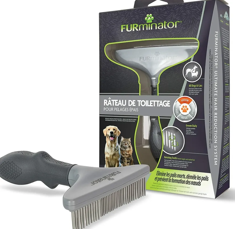 FURMINATOR - Peigne rateau de démélage