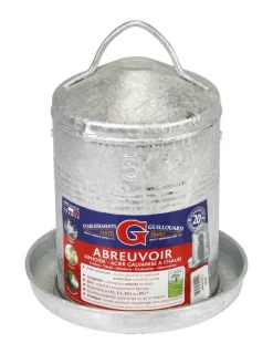 GUILLOUARD - Abreuvoir galvanisé à chaud 5 l