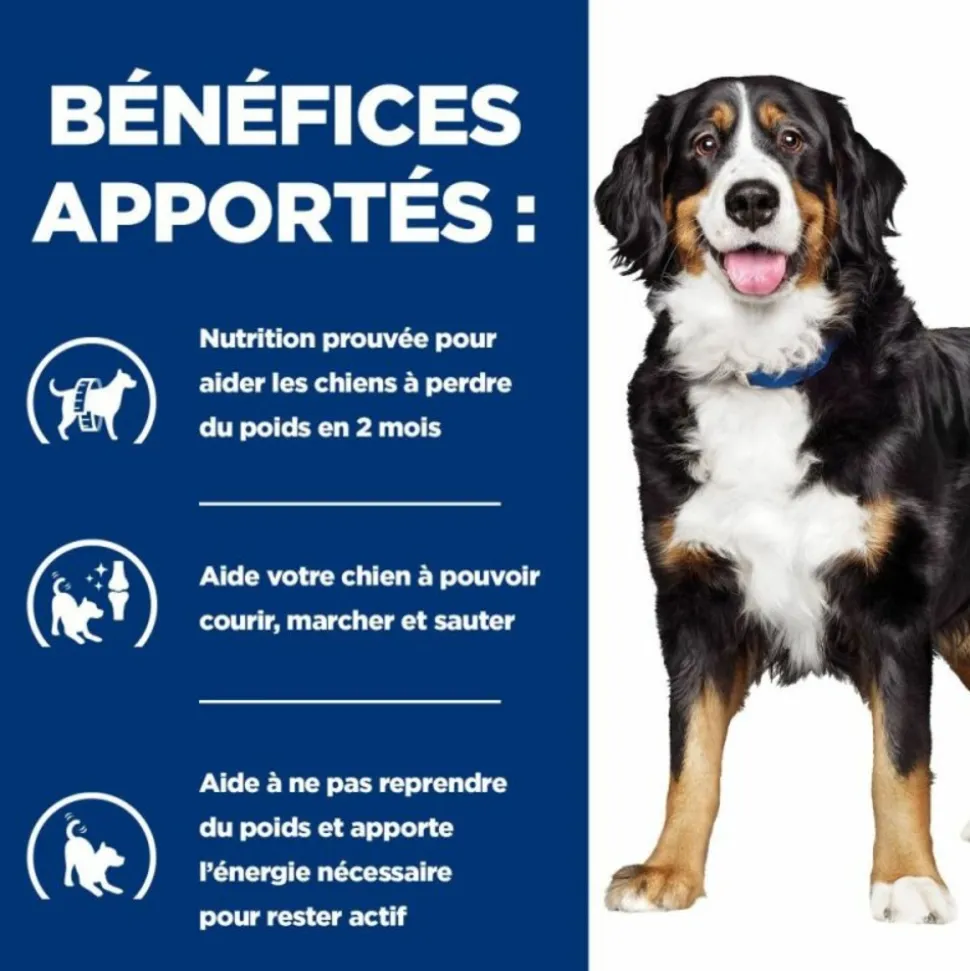 HILL'S - Croquettes chien adult prescription diets j/d metabolic + mobility - hill's 4 kg