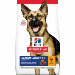 HILL'S - Croquettes chien science plan adult mature 6+ grande race poulet - hill's 14 kg