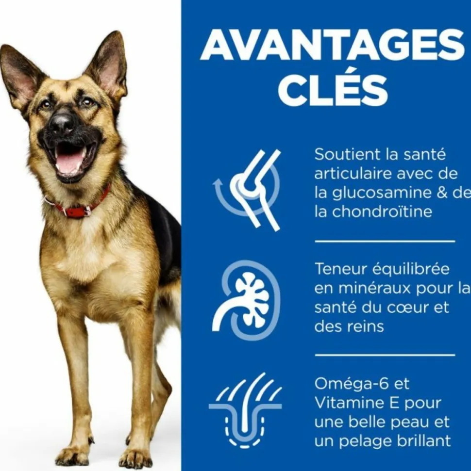 HILL'S - Croquettes chien science plan adult mature 6+ grande race poulet - hill's 14 kg
