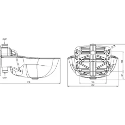KERBL - Bol à eau k75 plastique