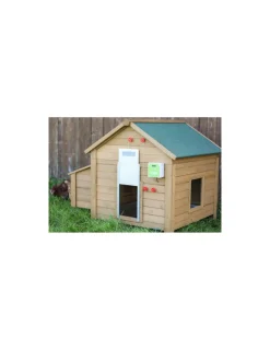KERBL FRANCE - Kit porte automatique de poulailler - porte coulissante 220 x 330 mm taille s - kerbl