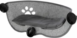 KERBL - Lit de bronzage de fenêtre pour chat filzino 70x26x26 cm gris