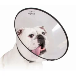 KVP - Collier de protection isabelino pour chiens saf-t-clear (38-63 cm)