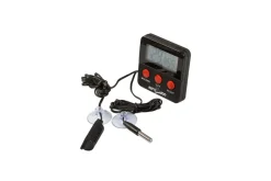 LA FERME TROPICALE - Thermomètre hygromètre digital avec sonde - contrôle des températures du terrarium destiné aux reptiles (lézards, serpents, tort