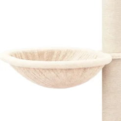 MAISON EXCLUSIVE - Arbre à chat avec griffoirs en sisal crème 94,5 cm