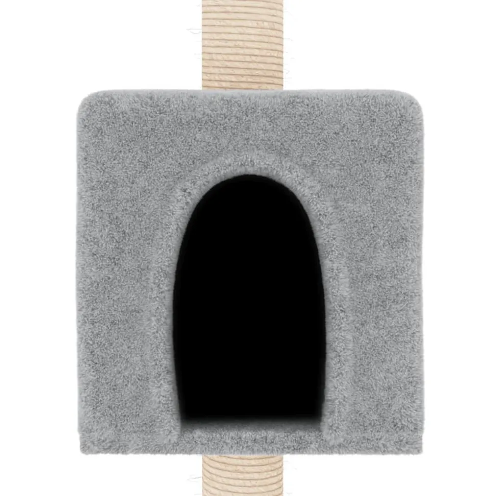 MAISON EXCLUSIVE - Arbre à chat avec griffoirs en sisal gris clair 180 cm