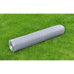 MAISON EXCLUSIVE - Grillage pour volière acier galvanisé 25x1 m argenté
