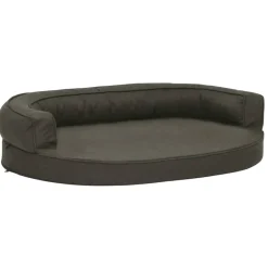 MAISON EXCLUSIVE - Matelas de lit ergonomique pour chien 75x53 cm aspect de lin