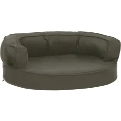 MAISON EXCLUSIVE - Matelas de lit ergonomique pour chien 60x42 cm aspect de lin