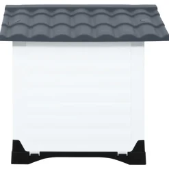 MAISON EXCLUSIVE - Niche pour chien gris 90,5x68x66 cm polypropylène