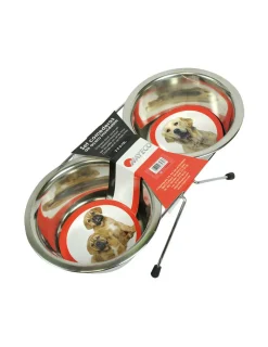 NAYECO - Set alimentateurs en acier inoxydable 2 x 0,75l nayeco