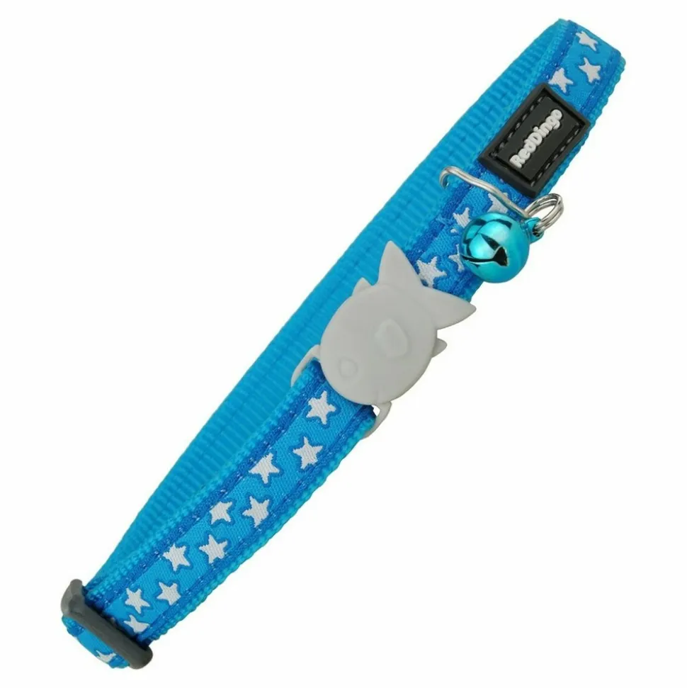 RED DINGO - Collier pour chat red dingo style bleu 20-32 cm