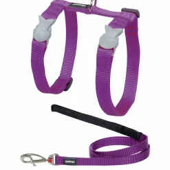 RED DINGO - Ensemble harnais et laisse red dingo chats basic violet