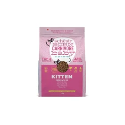 SCHESIR - Croquettes chaton baby poulet et œuf - schesir born carnivore 1,25kg