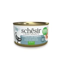 SCHESIR - Gelee thon/merlu schesir chat 70 g