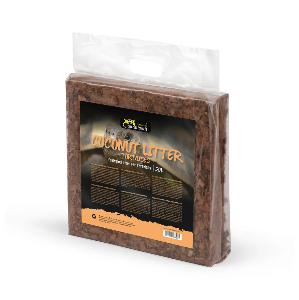 TERRATLANTIS - Litière noix de coco tortue 20L