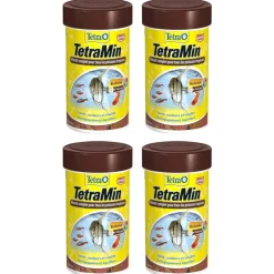 TETRA - Aliment complet pour poissons tropicaux min (lot de 4)