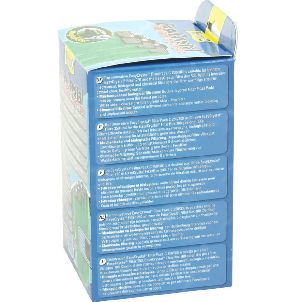 TETRA - Cartouches de filtration charbon actif pour filtre Tetra Easy Crystal