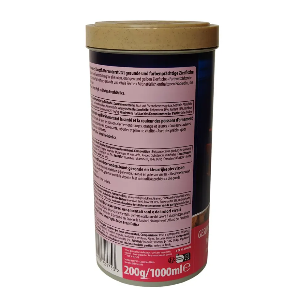 TETRA - Rubin flakes aliment en flocon pour poisson tropicaux 200g/1000ml