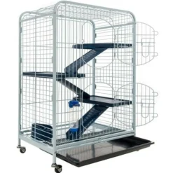 TYROL - Cage petits rongeurs 64*44*93 cm -