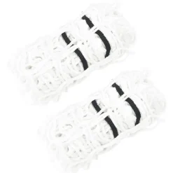 VIDAXL - Filets à foin 2 pcs rond blanc 75x50 cm pp