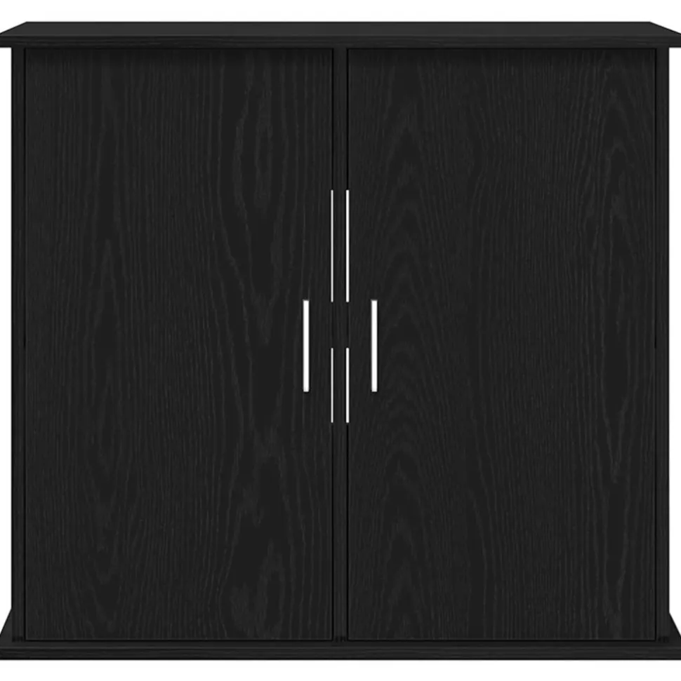VIDAXL - Support pour aquarium chêne noir 81x36x73 cm bois d'ingénierie