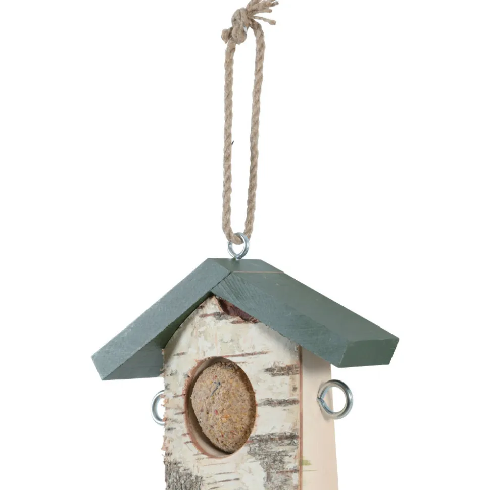 ZOLUX - Support boule de graisse en bois massif pour oiseaux