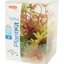 ZOLUX - Wiha n°4 plantes artificielles 3 pieces h 14 cm plantkit décoration d'aqua