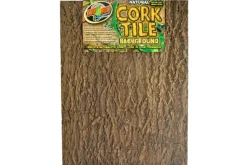 ZOOMED - Fond en liège - natural cork tile background 46 x 60 cm - décor pour terrarium ou paludarium destiné aux reptiles (lézards, ser