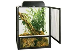 ZOOMED - Terrarium grillagé - reptibreeze small 41 x 41 x 51 cm - terrarium destiné aux lézards type caméléon