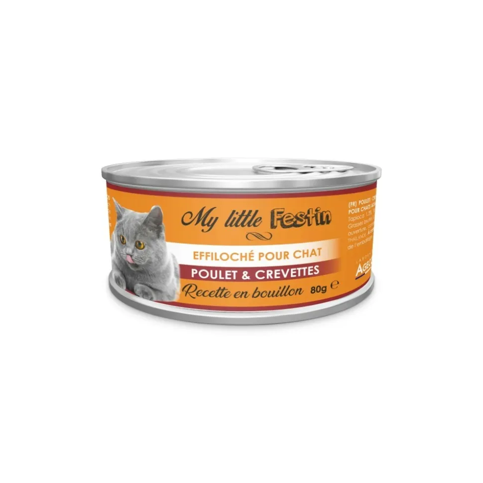 AGECOM - My little festin - bouillon poulet / crevettes 80 g